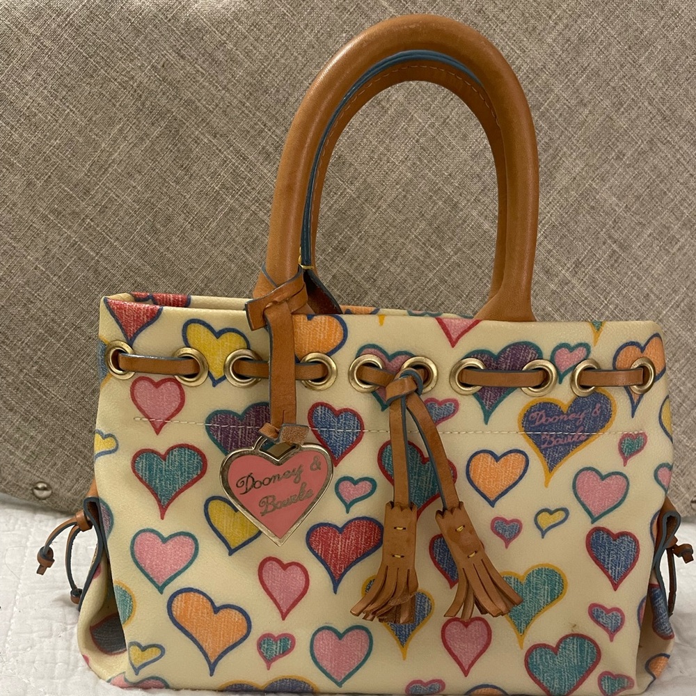 Dooney & Bourke Purse with Hearts